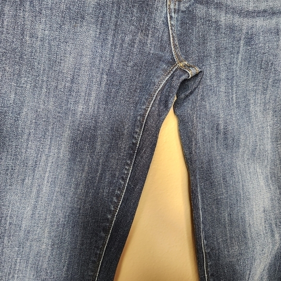 Hudson Womens Dark Wash High Rise Blair Super Skinny Raw Hem Jeans-Size 27 - Picture 6 of 10